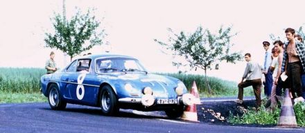 Jean Vinatier i Marcel Callewaert – Alpine Renault A 110/1300 S.